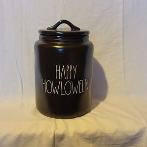 Rae Dunn HAPPY HOWLOWEEN canister